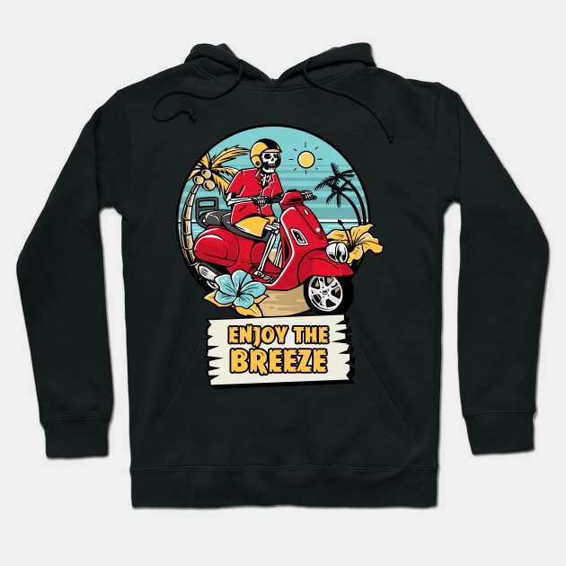 Enjoy The Breeze Hoodie by Z1